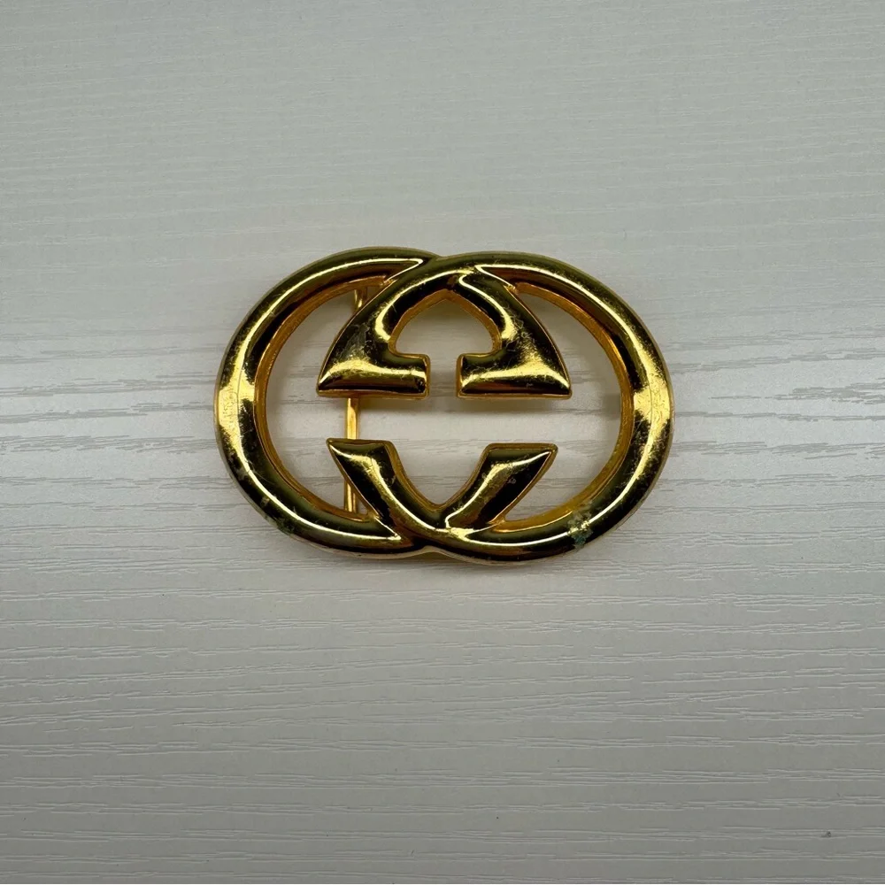 Gucci Authentic Vintage Interlocking Buckle